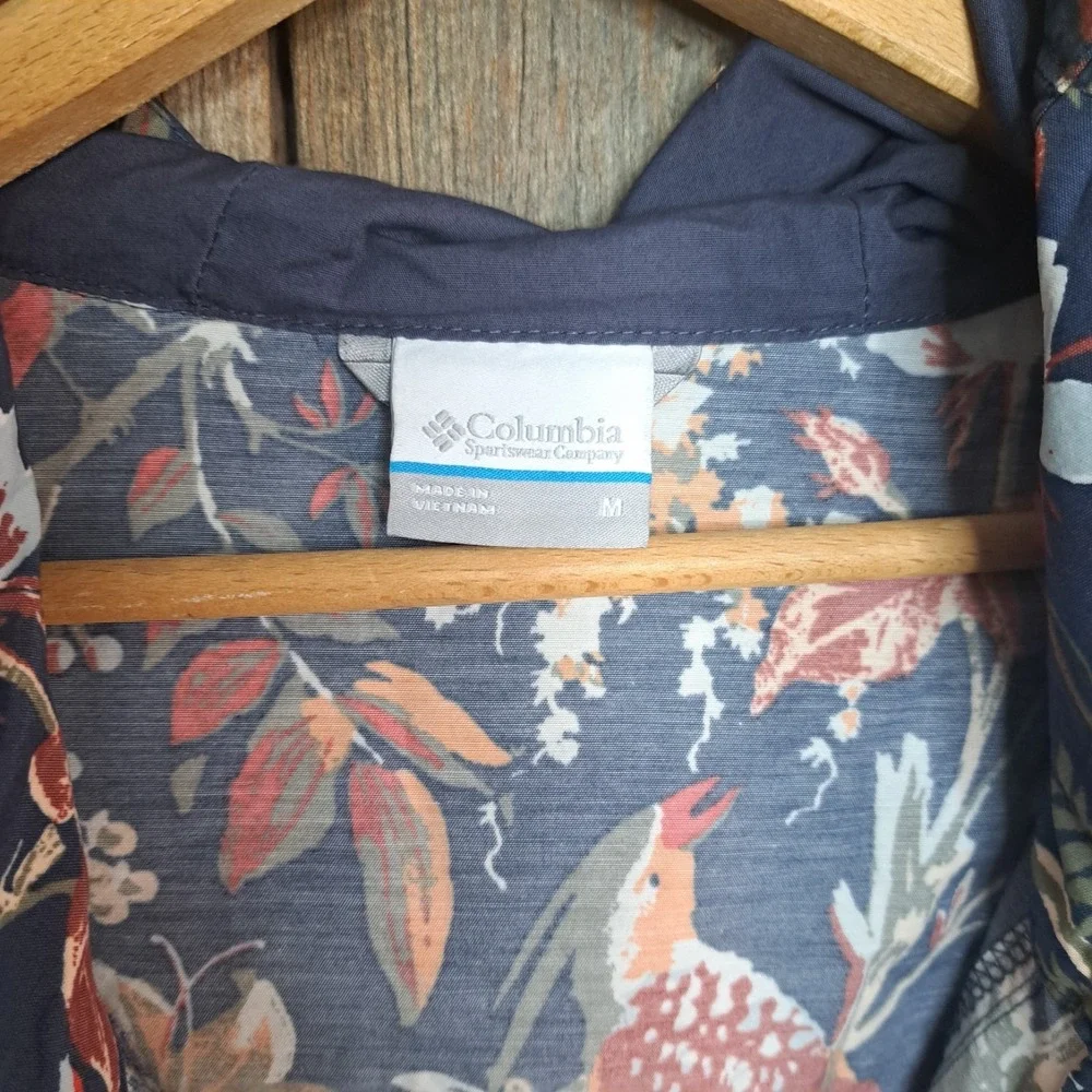Grandmillenial Cottagecore West Bluff Columbia Women's L Floral Utility Jacket